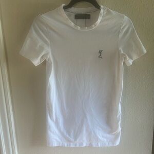 Religious praying skeleton White T-Shirt